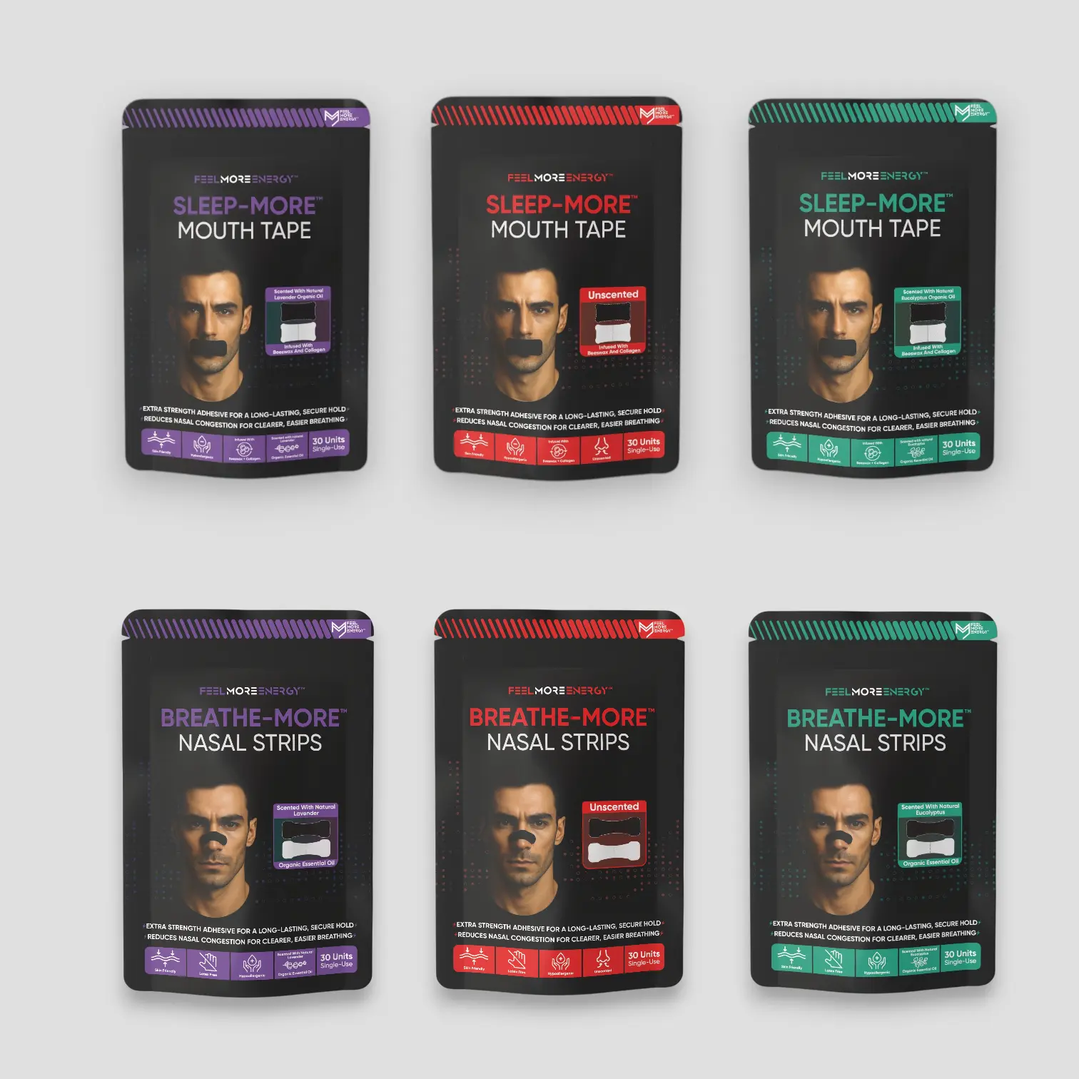 Sleep More and Breathe More variants